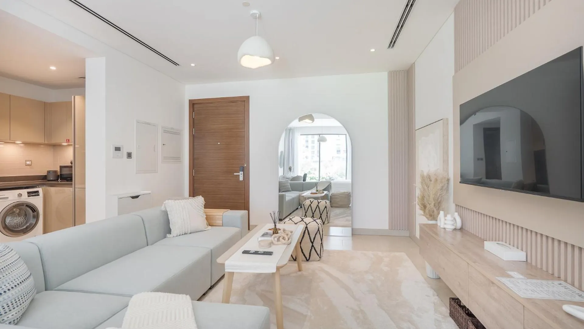 Apartment Modern Studio Sobha Hartland Near Downtown Dubai
